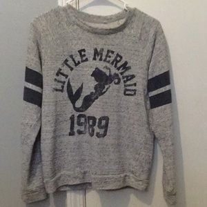 little mermaid disney sweatshirt